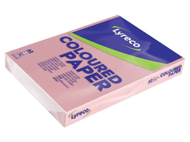 Kop.ppr LYRECO A3 80g oh rosa 500/fp