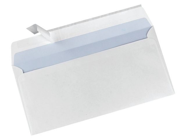 Kuvert LYRECO M65 PS112x220mm vit 500/fp