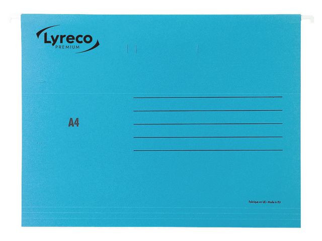 Hängmapp LYRECO A4 blå 25/fp