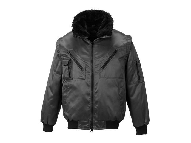 Pilotjacka PORTWEST PJ10 svart 5XL