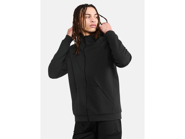 Hoodie zip CRAFT Adv Join svart M