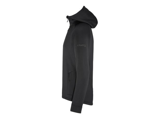 Powerfleecehoodie Adv Explore svart 3XL