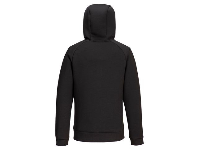 Hoodie halfzip PW DX467 svart S