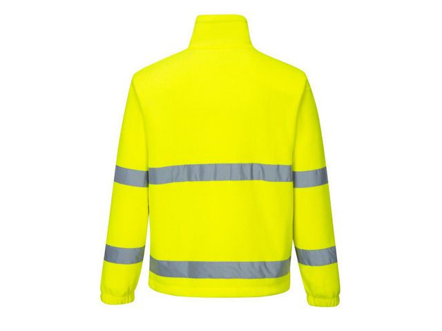 Fleecetröja Hi-vis PW F250 gul XL