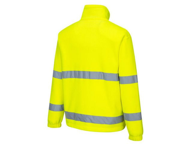Fleecetröja Hi-vis PW F250 gul XL