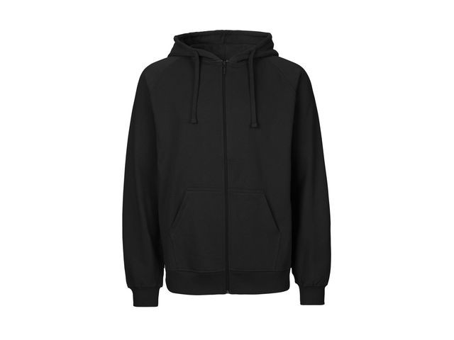 Hoodie zip NEUTRAL O63301 herr svart L