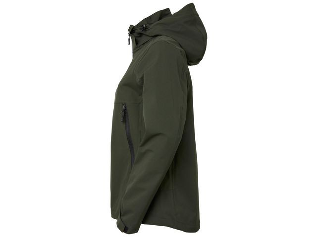 Jacka SW Disa dam mörk olivgrön XS