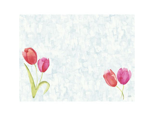 Tablett Tulips BIO DC 30X40cm 100/fp