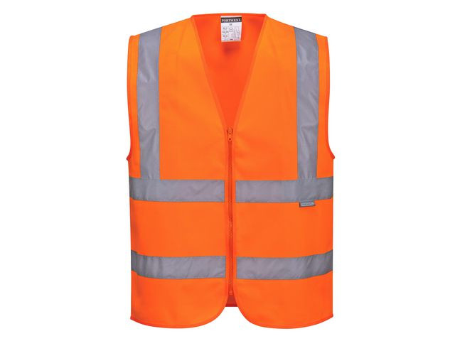 Varselväst PW C375 orange L kl 2