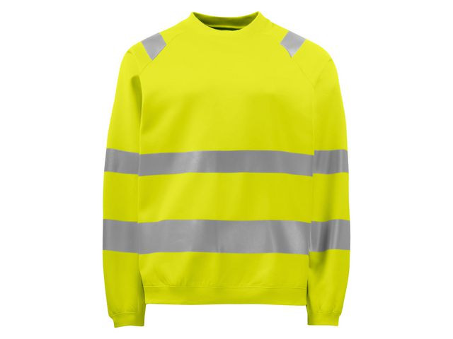 Sweatshirt varsel Projob 6106 gul kl3 XL