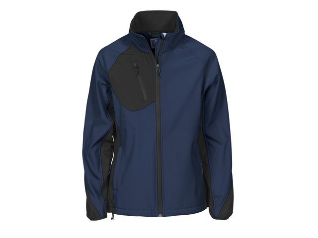 Softshelljacka dam Projob 2423 navy XL