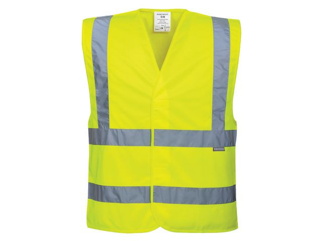 Varselväst PW C470 gul 6XL/7XL kl 2