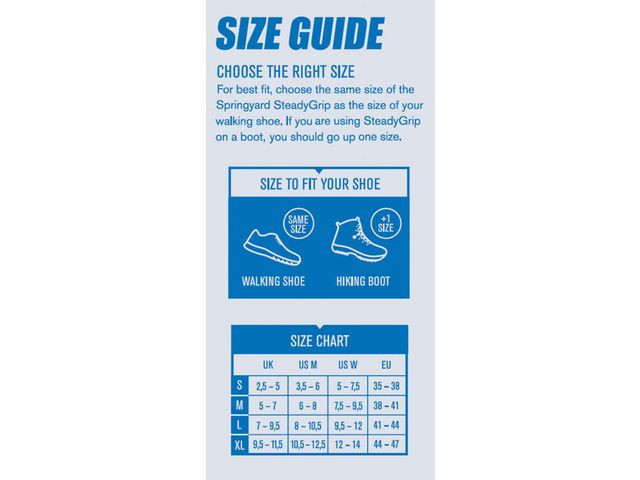 Halkskydd SteadyGrip Walksafe S
