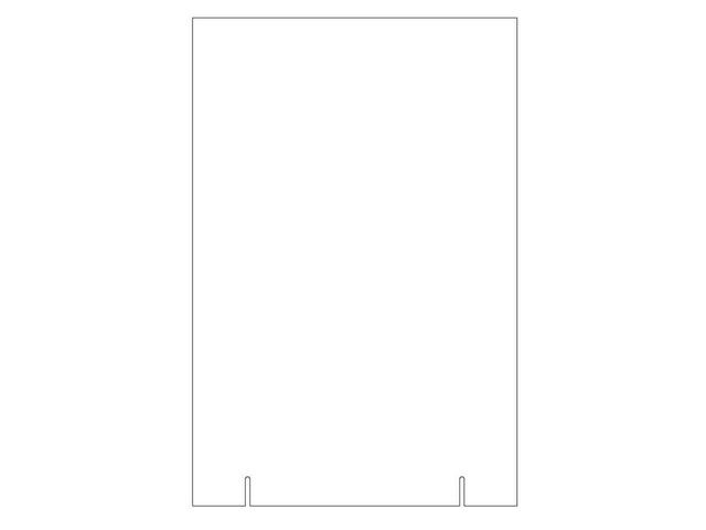 Akrylficka till Vendor HL Display A5