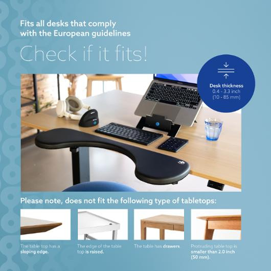 Underarmsstöd R-Go Ergonomic
