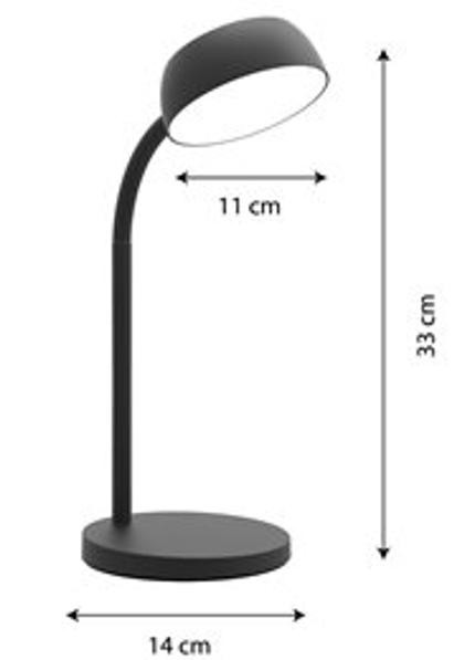 Lampa UNILUX Tamy LED ljusgrå