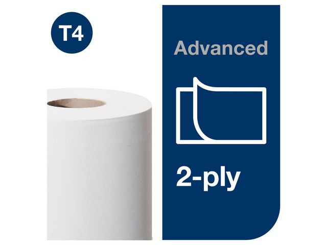 Toalettpapper TORK Adv T4 2-lag 24/fp