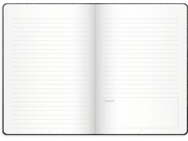 Anteckningsbok Meeting Journal - 7434