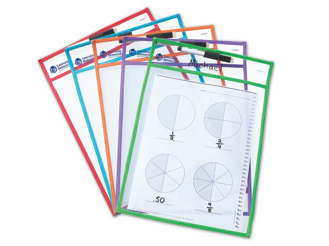 Write & Erase plastficka 5/fp