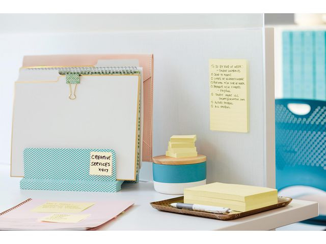 Notes POST-IT SS Z-block 76x76mm gul
