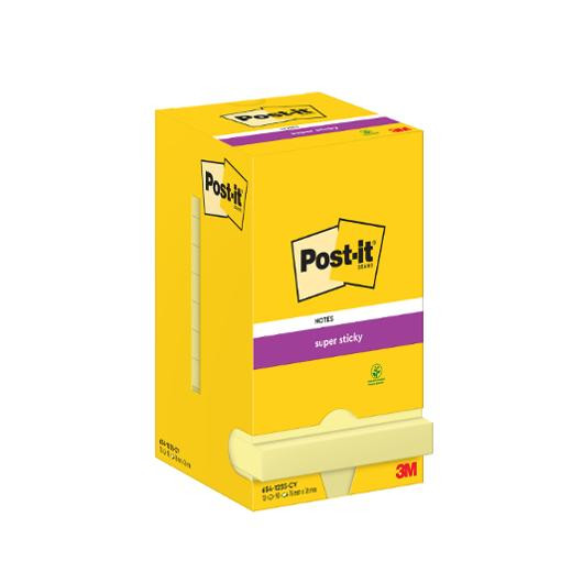 Notes POST-IT SS 76x76mm gul