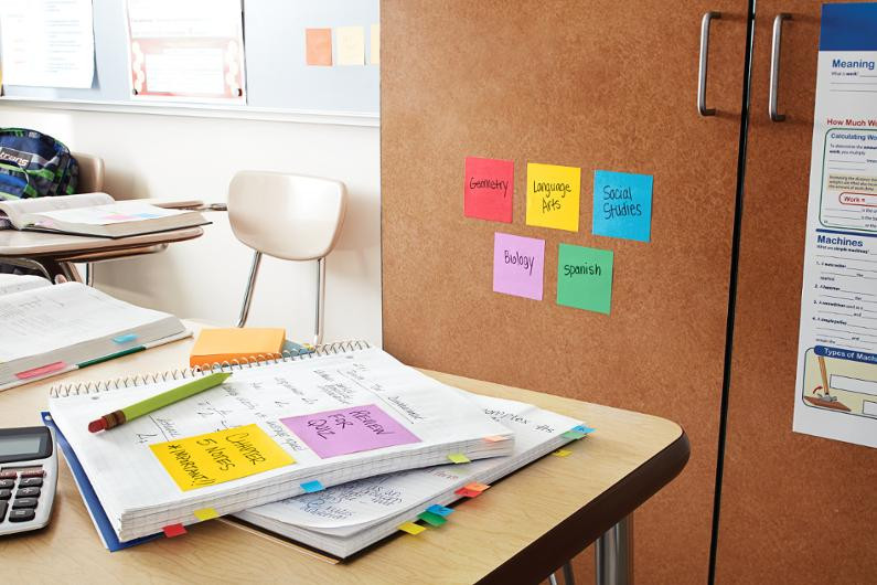 Notes POST-IT SS Rainbow76x76mm
