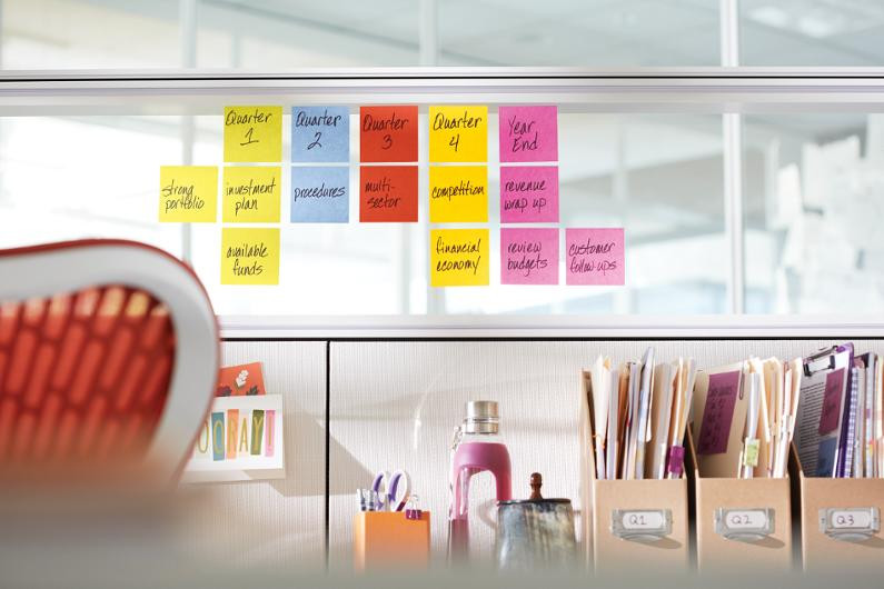 Notes POST-IT SS Rainbow76x76mm
