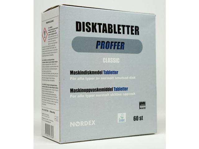Maskindisk Proffer Classic tabs 60/fp