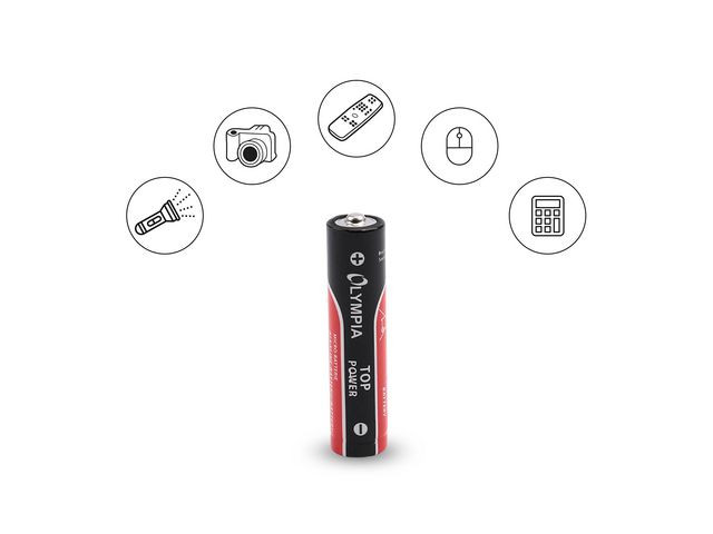 Batteri OLYMPIA AAA 24/fp