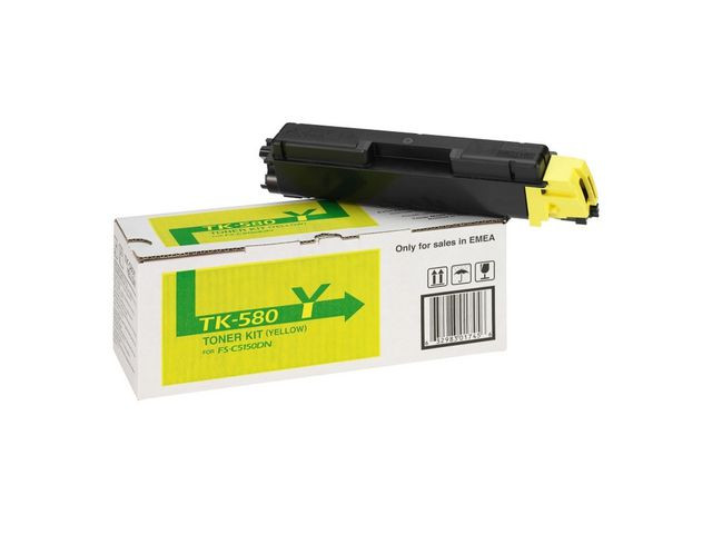 TK-580Y FS-C5150DN yellow toner 2.8K