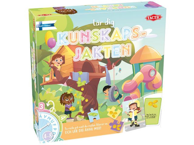 Spel Lär dig Kunskapsjakten