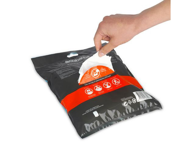 Insatspåse W BRABANTIA 5L vit 40/fp