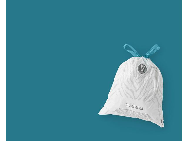Insatspåse W BRABANTIA 5L vit 40/fp
