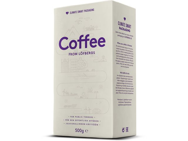 Kaffe LÖFBERGS Mellan ECO 500g 12/fp