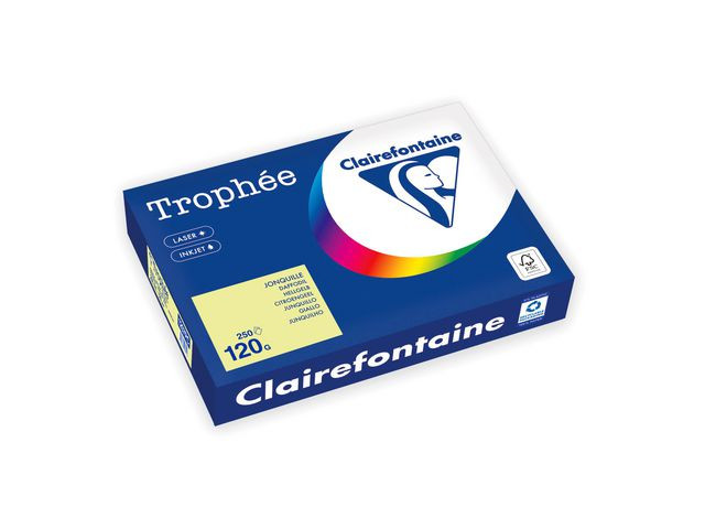 Kop.ppr TROPHÉE A4 120g oh citron 250/fp