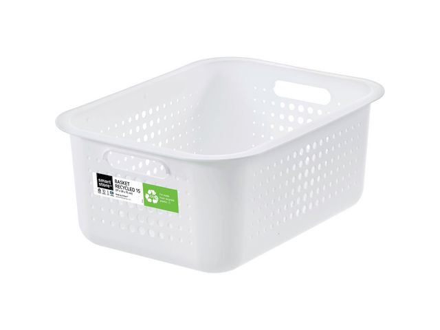Förvaringskorg SmartStore vit 10L