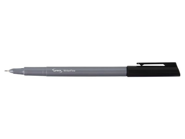 Fineliner LYRECO 0,4mm svart