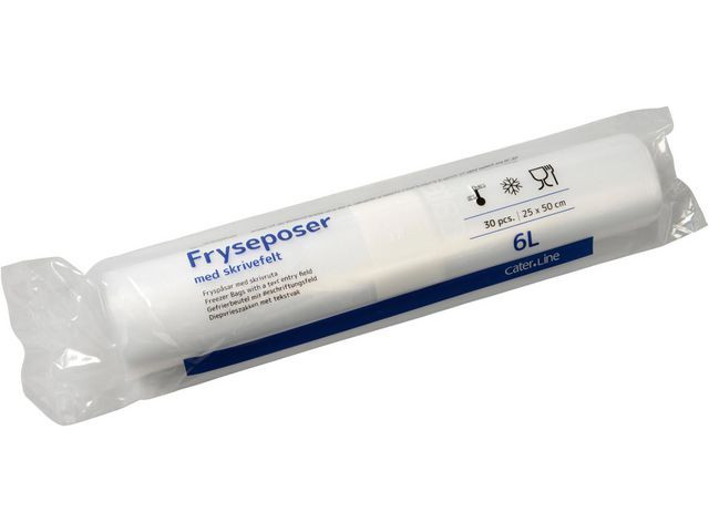 Fryspåse LDPE 6L 34my 30/rl