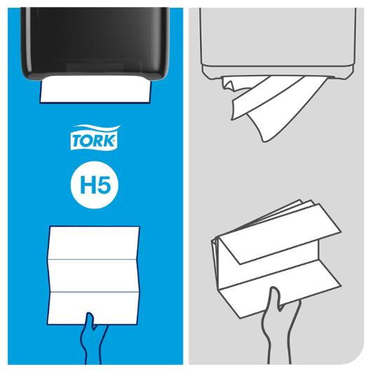 Handduk TORK Adv H5 PeakServe 3240/fp