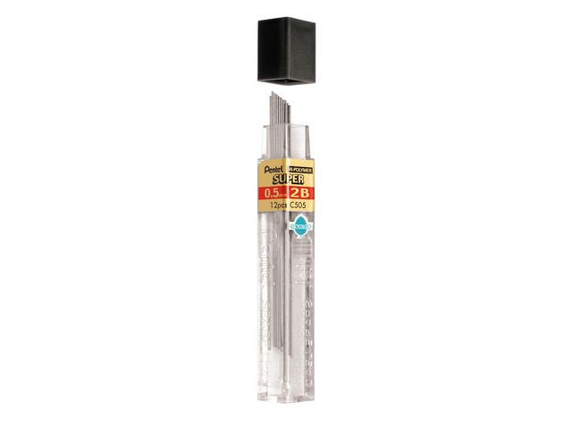 Reservstift PENTEL Hi-Polymer 0,5 12/fp