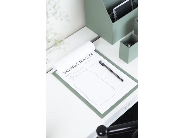 Skrivplatta BIGSO Knut Mint 32x24cm
