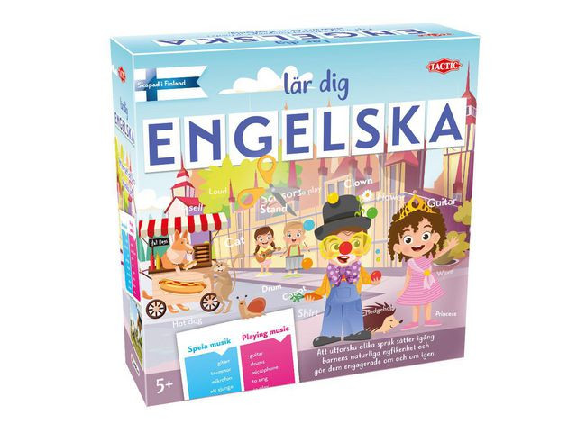 Spel Lär dig engelska från 5 år