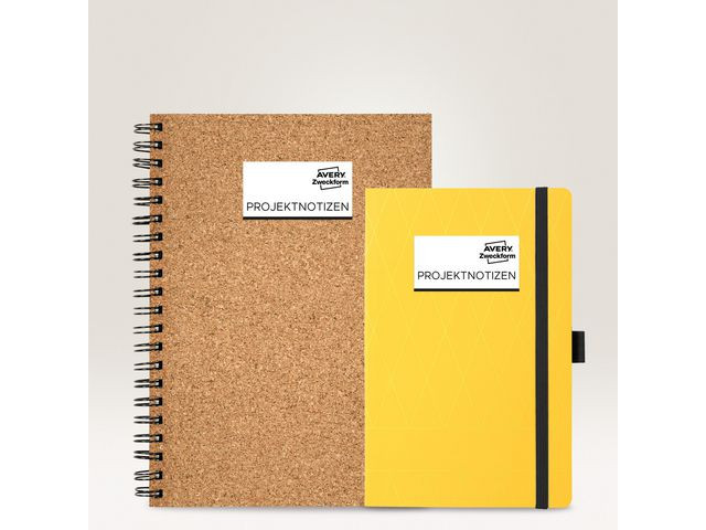 Etikett AVERY avtagb 96x50,8mm 240/fp