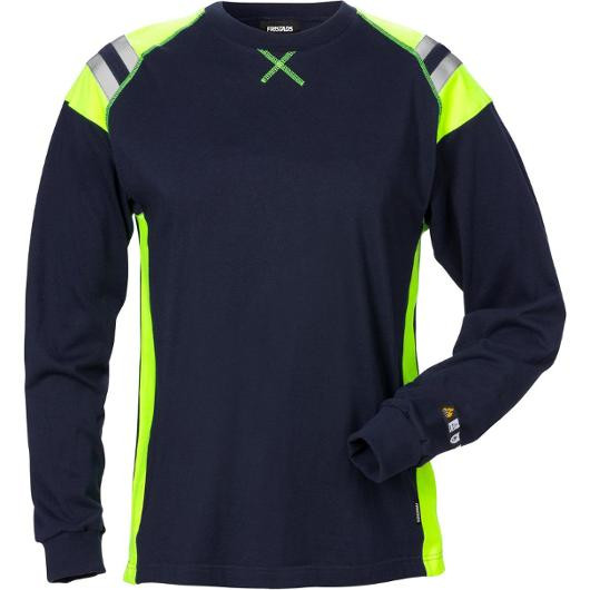 T-shirt l/ä Flam FRISTAD 7098 dam M