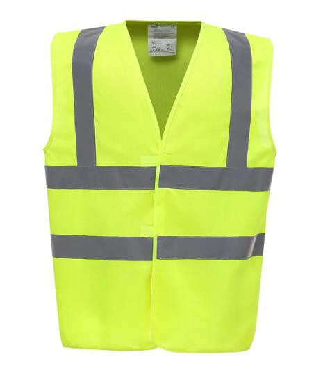 Varselväst kl 2 Gul 4Xl