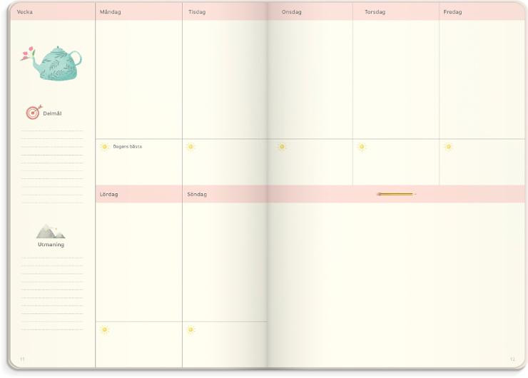 Kalender Dream and do odaterad