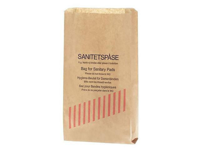 Sanitetspåse papper 1000/fp