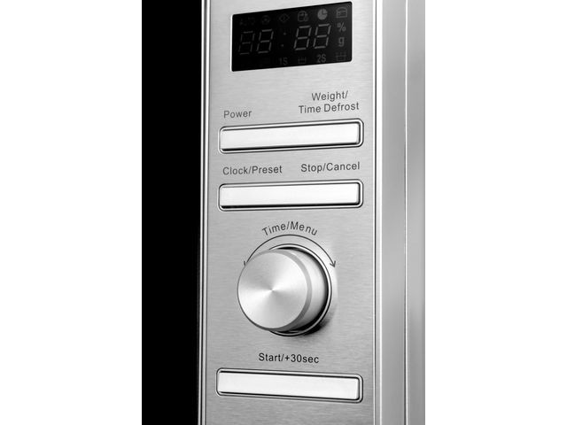 Mikrovågsugn 700W 20L rostfri