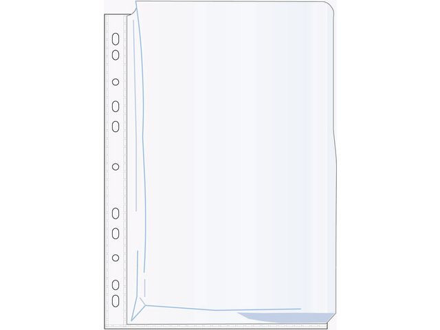Plastficka bälg PP präglad 0,17 A4