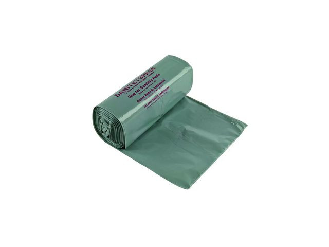 Sanitetspåse LLD 18L 25my grå text100/rl